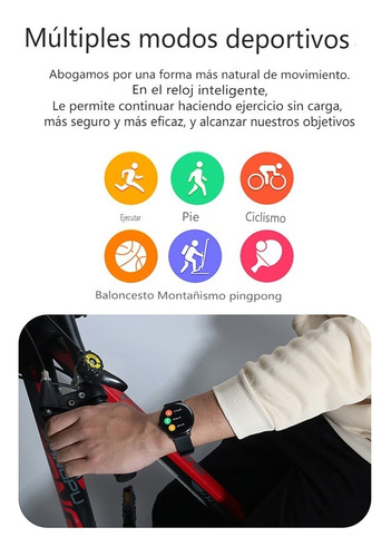 Reloj Inteligente Qw13 Con Brazalete Con Pantalla De 1.28
