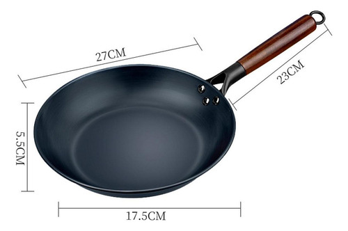 Sartén Wok Antiadherente Sartén Wok De 33 Centímetros