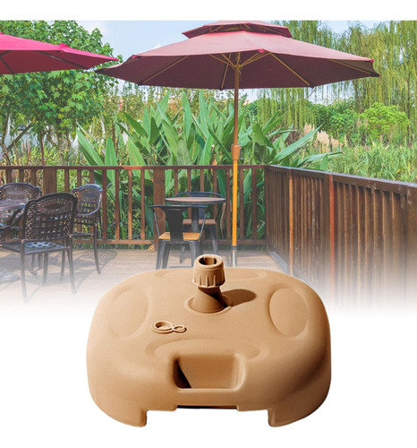 Patio Umbrella Stand Base Água/areia -guarda -chuva Base De