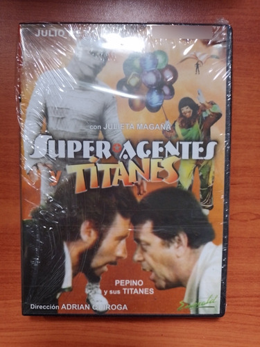 Super Agentes Y Titanes Dvd Sellado La Plata 