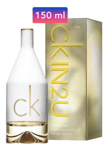 Perfume Mujer - Calvin Klein Ck In2u For Her 150ml Original