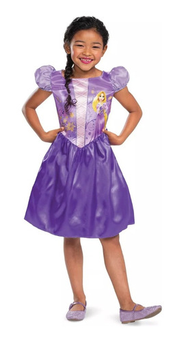 Disfraz Para Niñas Princesa Rapunzel Disney Enredados