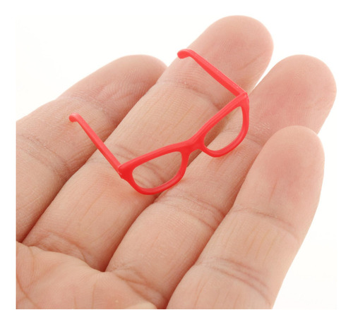 3 X 3 6pack 1/6 Cute Doll Gafas Abs Gafas De 3 Piezas
