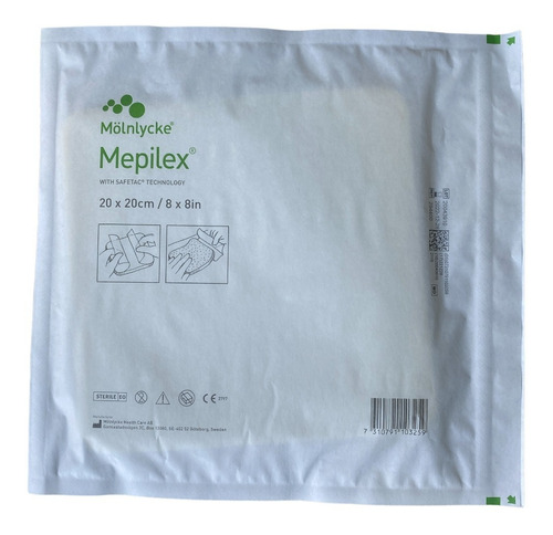 Apósito Mepilex Absorbente Silicona 20x20 Caja 5pcs