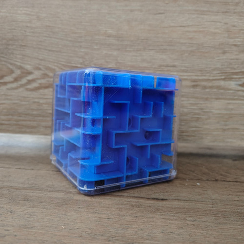 Cubo Laberinto 3d Mágico Juego Didáctico Ingenio