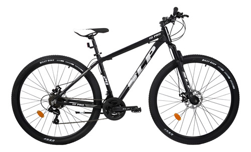 Bicicleta Mtb 10 R29 T16 Negro Gris Blanco 16307 Slp