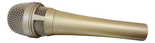 Krieg Khm-850 Microfono Cond.prof.p/voz C/estuche Color Dorado