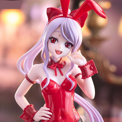 Overlord Shalltear Bloodfallen Red Bunny Figura Original