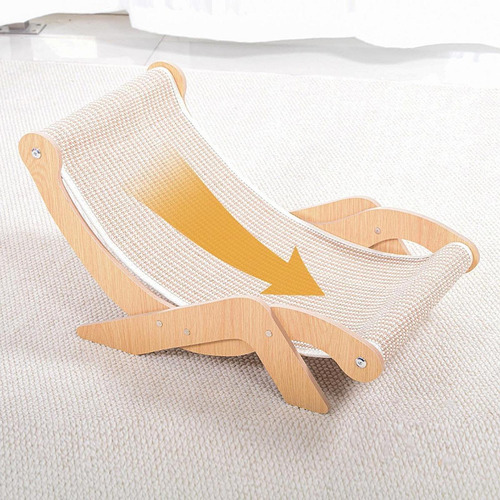 Cat Sisal Scratching Board Silla De Playa Muebles Tamaño S