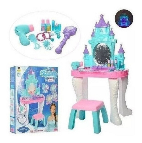 Tocador Juguete Peinador Niña Silla Acce Musical Magico Env