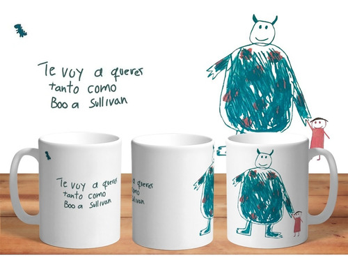 Taza De Ceramica - Monsters Inc Para Regalo - #k