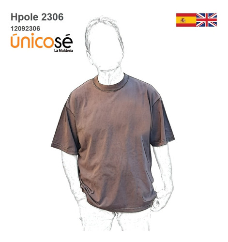 ( Moldes De Ropa)  Rerma  Oversize Hombre 2306