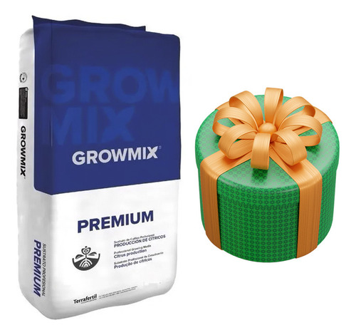Sustrato Completo Growmix Premium 80lts Con Regalo Sorpresa