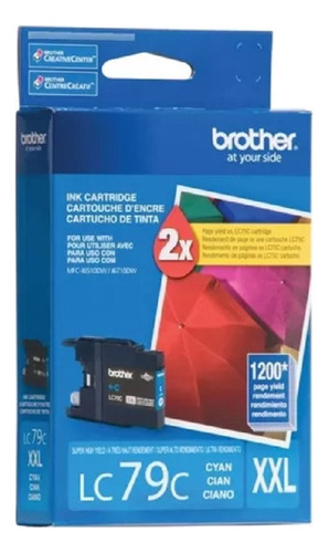 Cartucho Brother Lc79c Xxl Cyan Cian J5910 J6710 J6510 6910 