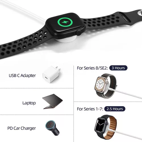Cargador Magnetico Cable Para Reloj Apple Watch Smart Watch