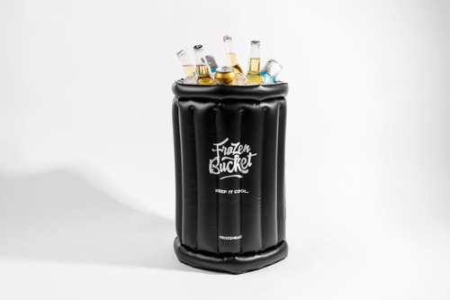 Imagen 1 de 2 de Frapera Inflable Frozen Bucket Bebidas Botellas