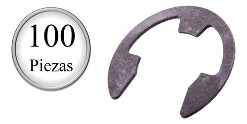 100 Anillos De Retención Externo 1 Se-98st Pa P