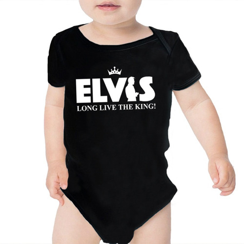 Body Infantil Elvis Presley - 100% Algodão