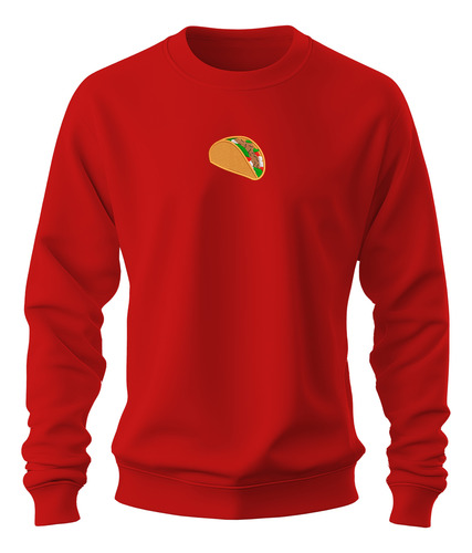 Sudadera Sweater Bordada Taco Mexicano Comida Tipica Pastor
