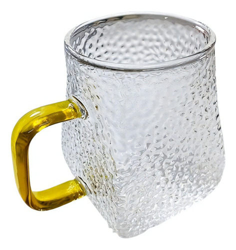 Vaso moderno y detallado de vidrio de borosilicato