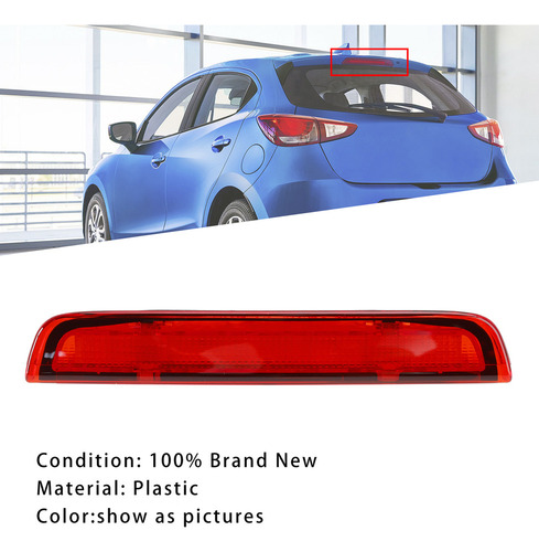 Luz De Freno Trasera Para Toyota Yaris Mk3 Hatchback 12-20 R
