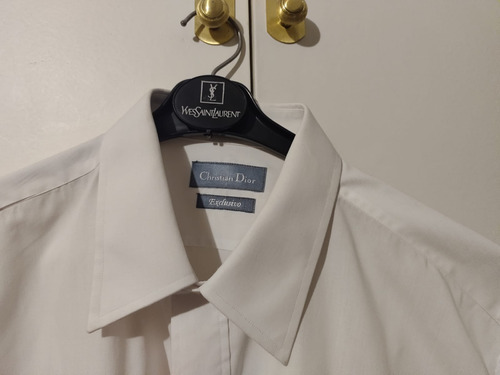Camisa Gemelos C Dior Exclusivo Blanca Nueva Talle 43/17