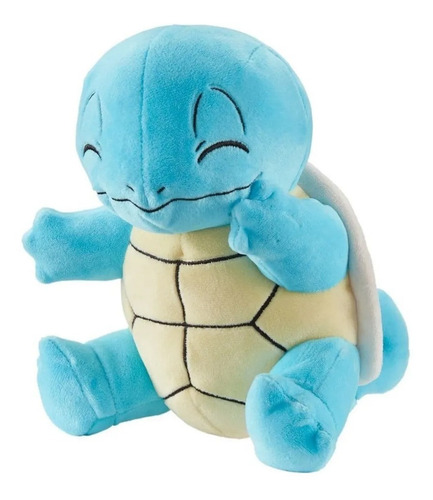 Imagem 2 de 4 de Pelúcia Pokémon Figura Squirtle 21cm - Wct Sunny Licenciada
