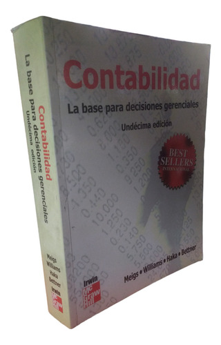 Contabilidad 11 Edición Meigs Williams Mc Graw Hill (Reacondicionado)