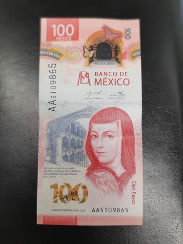 Billete De Cien Pesos Doble Aa Venta