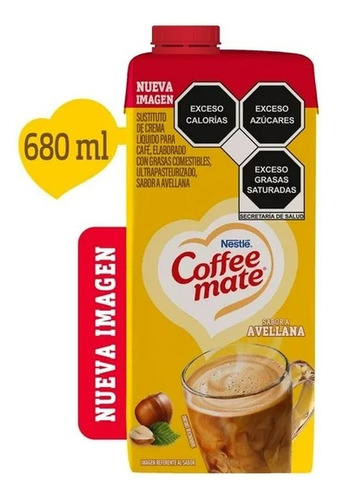 4 Pzas Sustituto De Crema Para Café Coffee Mate Líquido