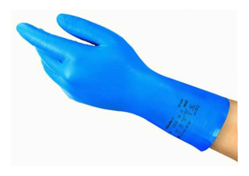 Alphatec 37-310 Guantes De Nitrilo Sin Látex Gran Confort Color Azul Talla 10.0 (XL)