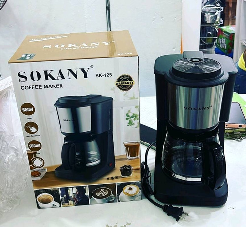 Cafetera Sokany Sk-125 9 Tazas