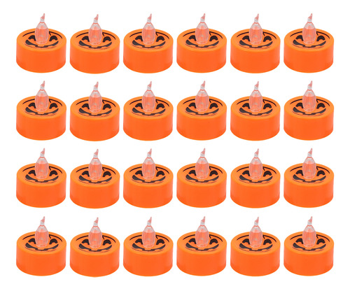 Velas De Té Sin Llama Con Forma De Calabaza Para Halloween,