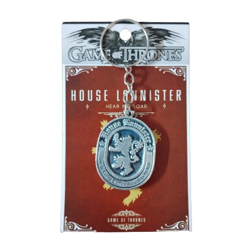 Llavero Metal Game Of Thrones House Juego De Tronos Serie