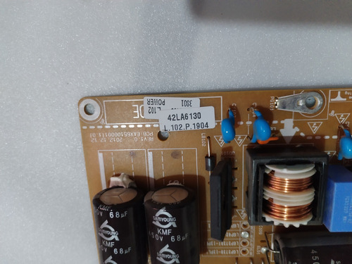 Fuente Lg 42ln5700-42la6130-42ln5400 - Eax65100001 (Usado)