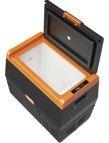 Geladeira Portátil Motorhome Trailer Elber 35l 12v/24v Bl35 Cor Preto