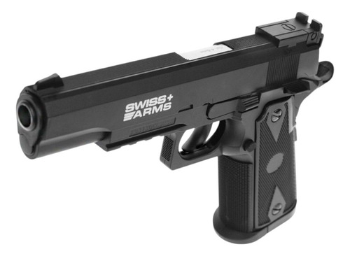 Pistola Balines Metal 4.5 Mm Aire Comprimido Co2 Replica Negro 4.5 Mm