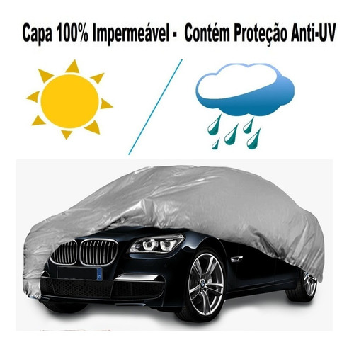 Imagem 2 de 5 de Capa Para Cobrir Carro Fox Mi 2011 2012 2013 2014