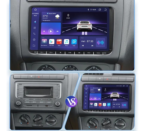 Estereo Pantalla Vw Vento Android Radio Wifi Gps Bluetooth