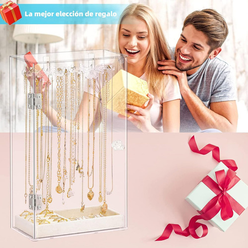 Organizador De Collares, Soporte De Acrílico Para Collares