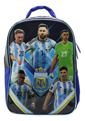 Mochila Escolar Cresko Afa 10 Messi 12 Pulgadas Af004