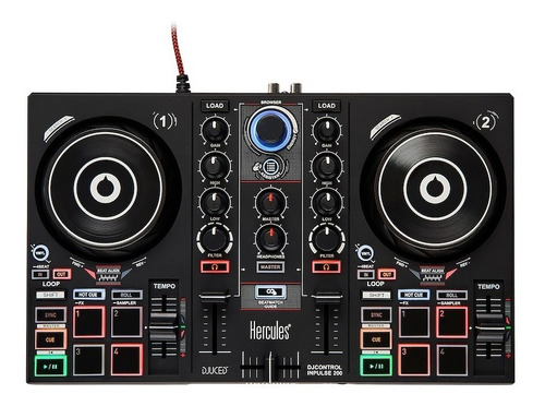 Controlador Dj Hercules Dj Control Inpulse 200 Usb Midi 