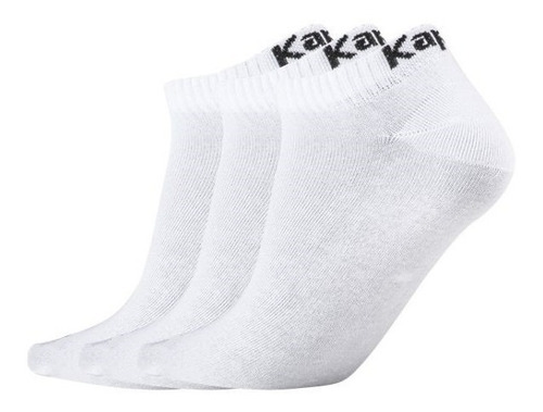 Medias Soquetes Kappa Authentic Lodo Low Socks Pack X3 