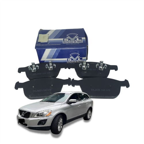 Imagem 1 de 10 de Pastilha Freio Dianteira Volvo Xc60 2008 2009 2010 2011 2012
