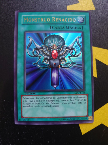 Monstruo Renacido Ldd-s118 / Lob Ultra Raro Yugioh 