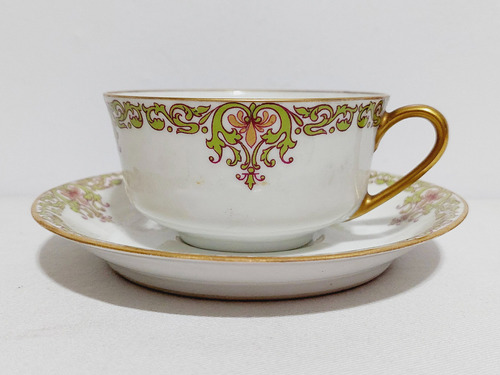 Taza Para Te De Porcelana Limoges 