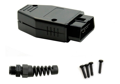 Conector Obd2 Macho- Scanner Automotivo Montar Cabo 16 Pinos