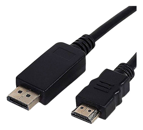 Cabo Displayport Para Hdmi 3m Blindado Altissima Qualidade