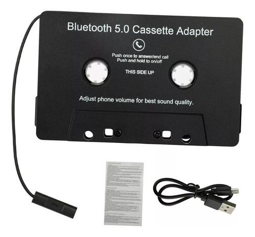 Adaptador Bluetooth Para Casete Auxiliar De Automóvil