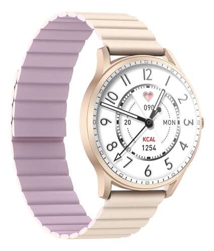 Imagen 6 de 6 de Reloj Inteligente Smartwatch Kieslect Lady Lora Gold